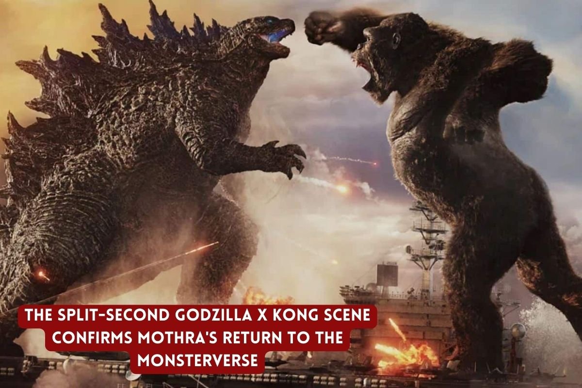 Godzilla X Kong scene